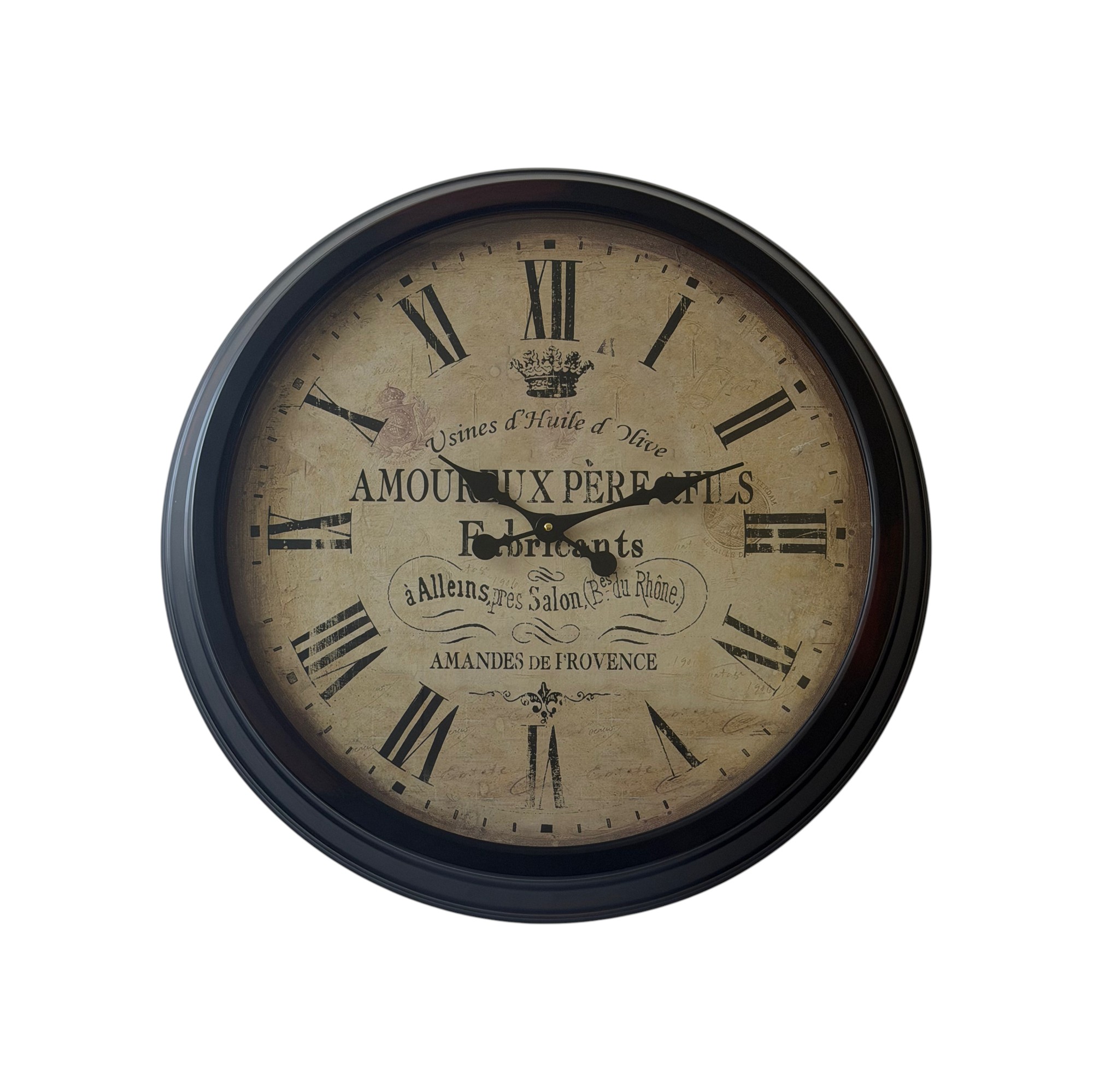 Reloj de pared con diseño de Amoureux