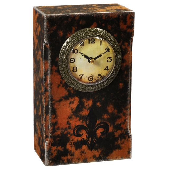 Reloj de mesa estilo vintage