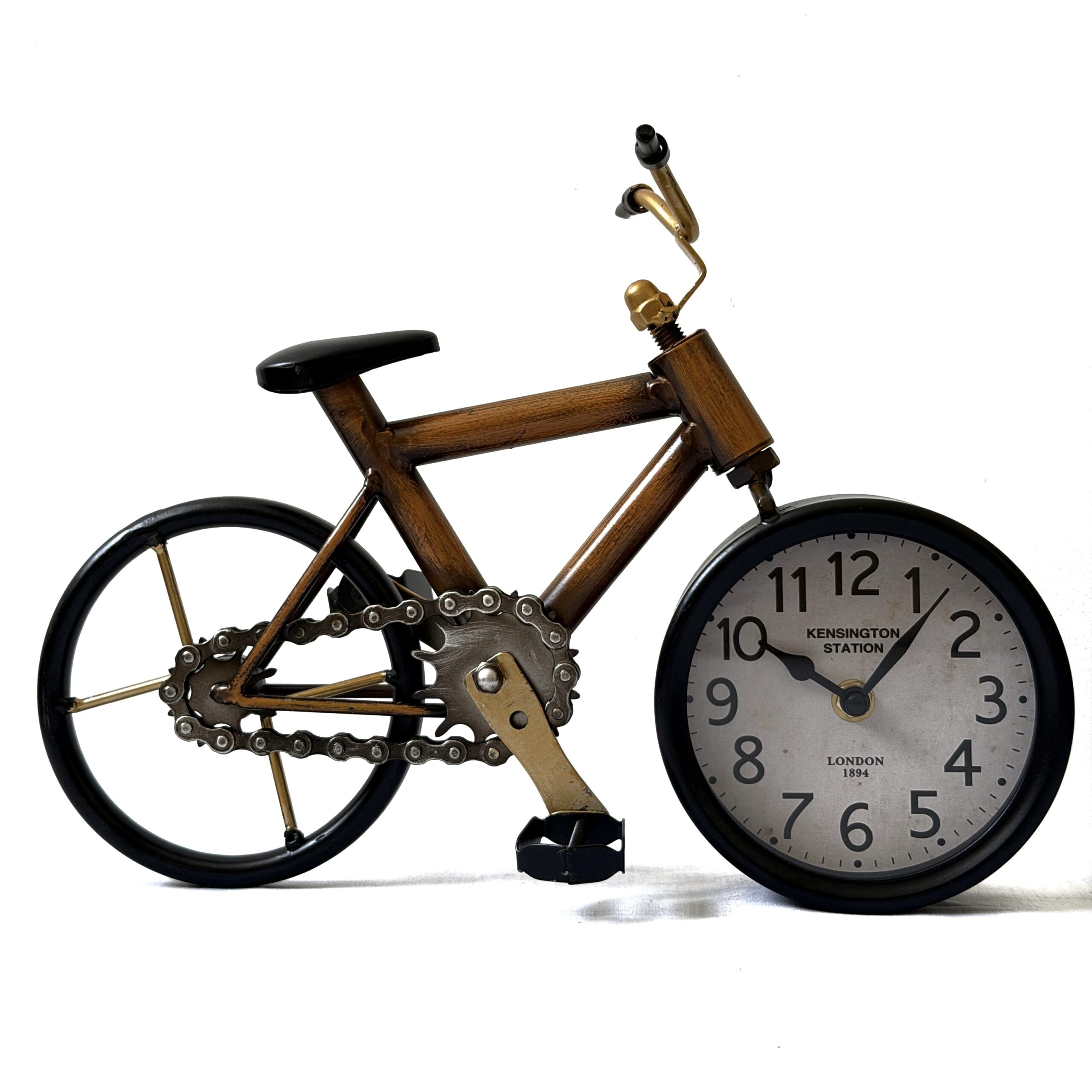 Reloj de bici color amarillo