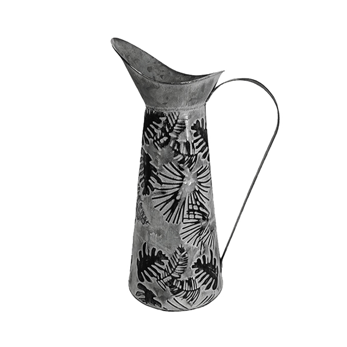 Jarra de metal para maceta