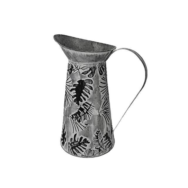 Jarra de metal para maceta