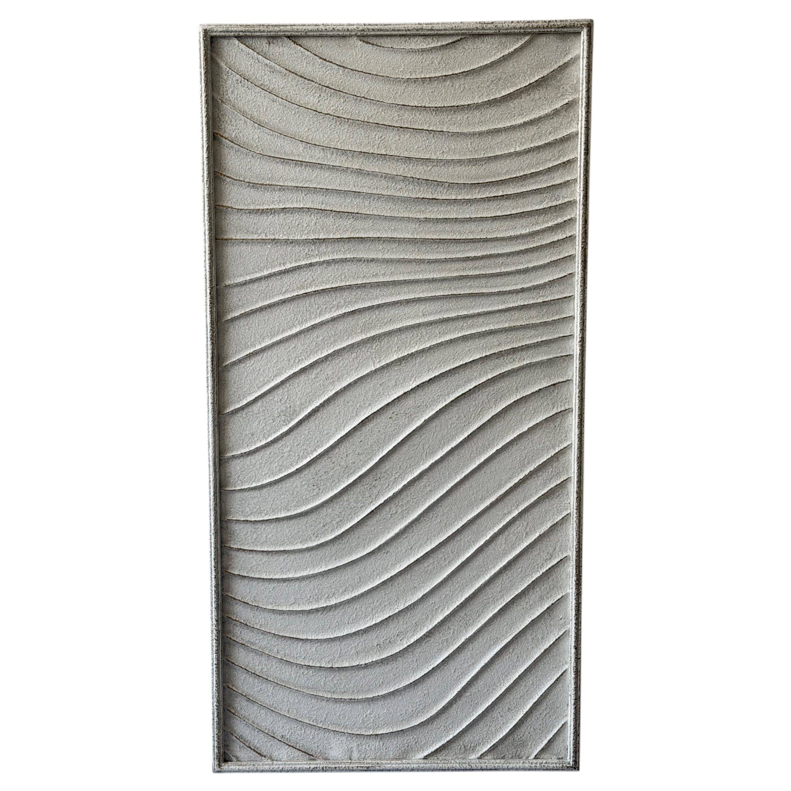 Cuadros decorativos de metal diseño minimalista color blanco set /2 - Imagen 8