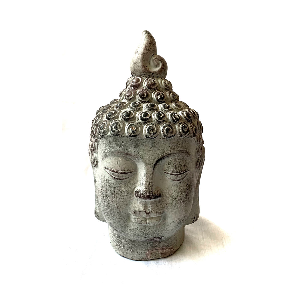 Figura de cabeza de Buda