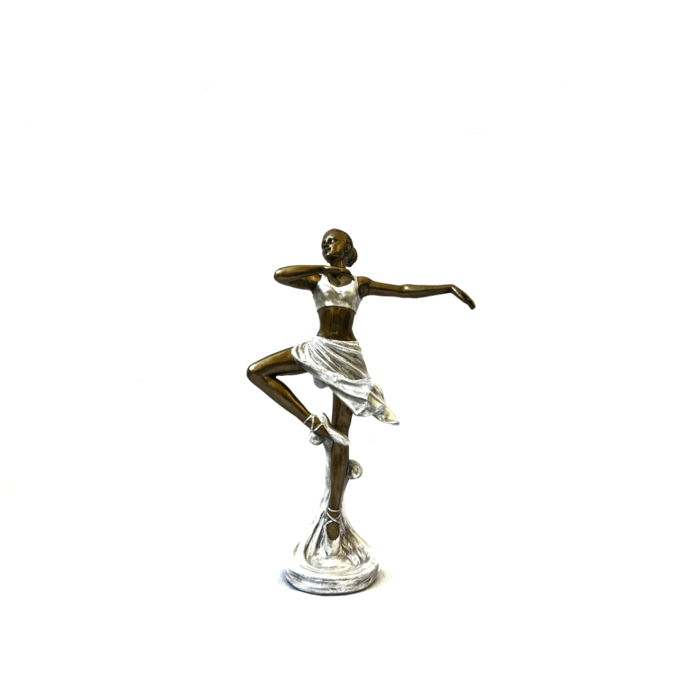 Figura decorativa mujer bailando