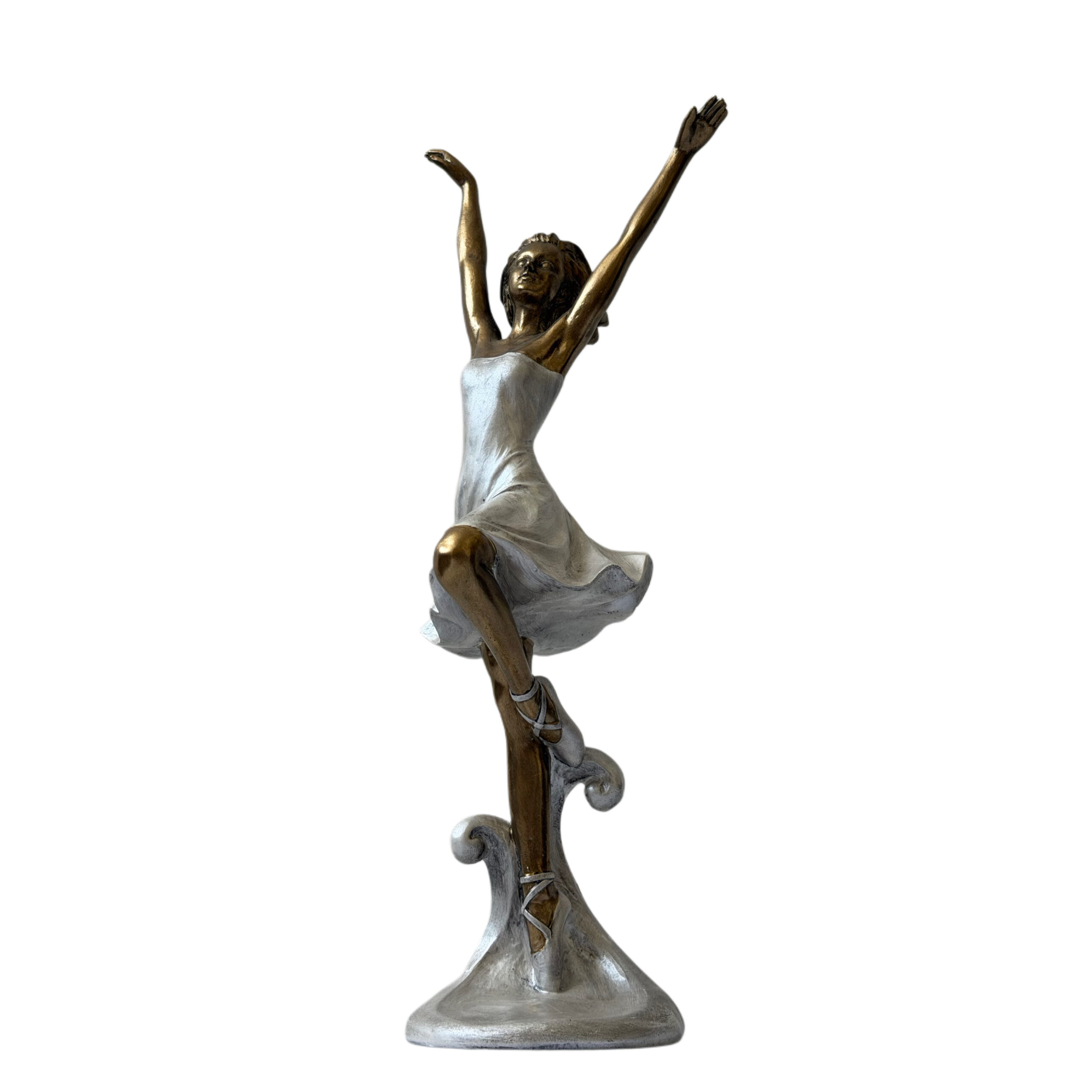 Figura decorativa mujer bailando