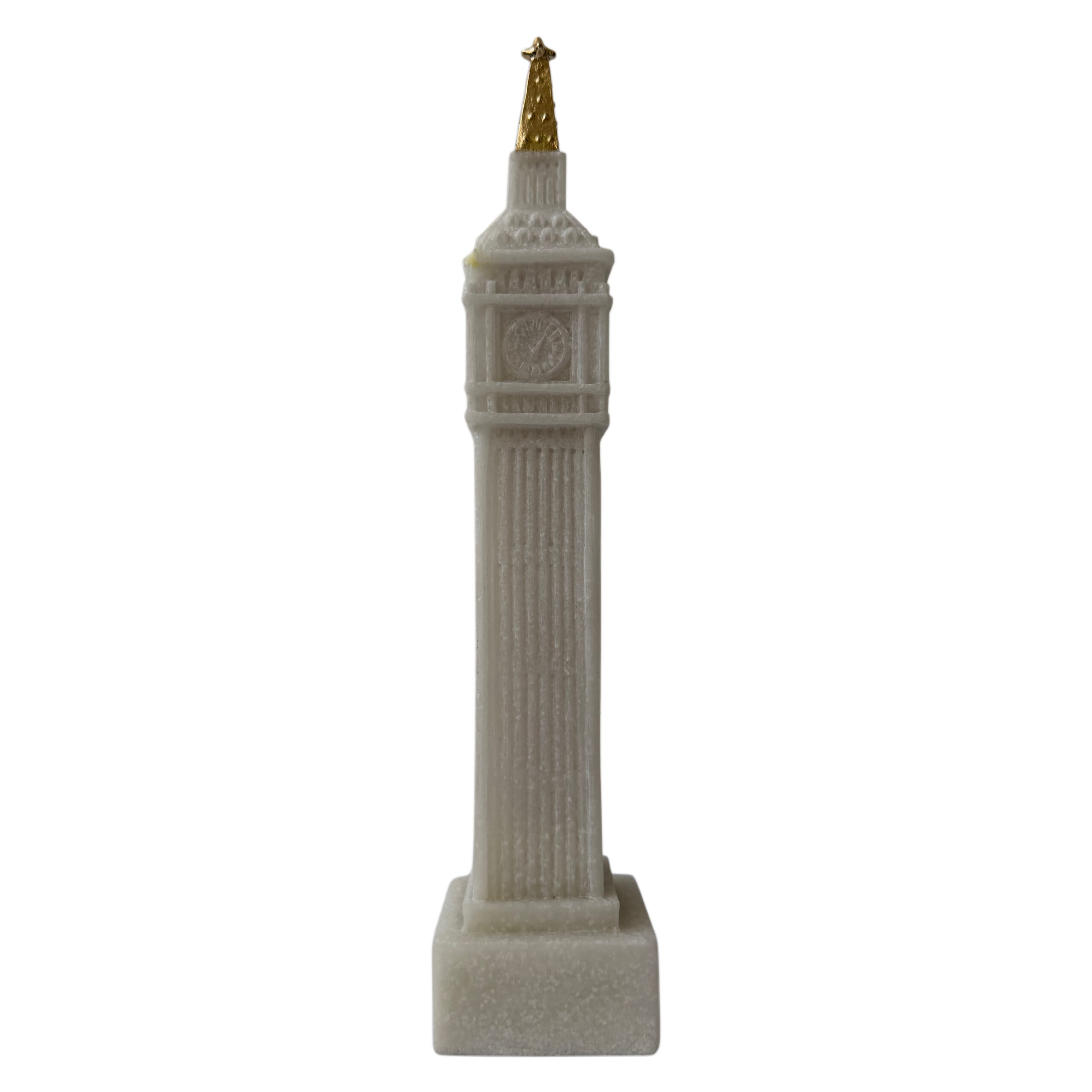 Figura decorativa Reloj Torre de Londres color cuarzo tamaño chico