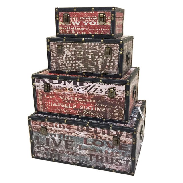 Juego de baúles set/4