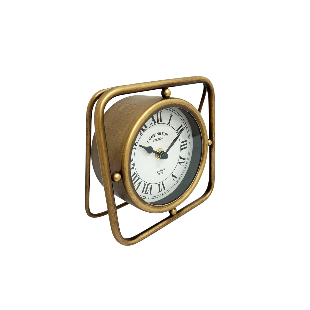 Reloj de mesa estilo retro – industrial